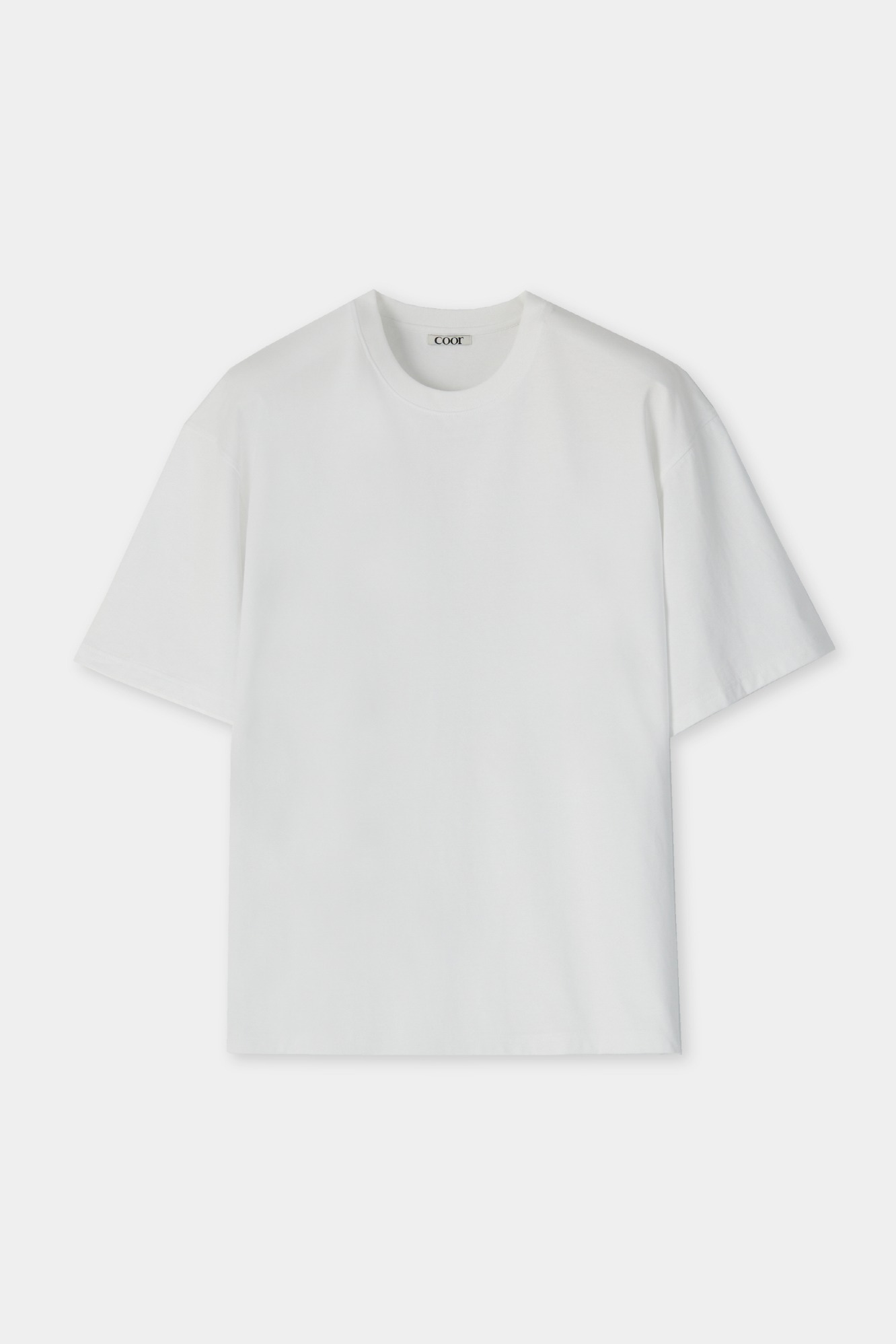파이니스트 실켓 오버핏 티셔츠 (화이트)
